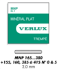 MNP VERRE MINERAL PLAT  EP  2 MM