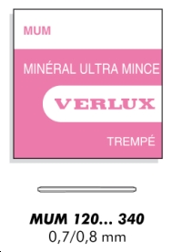 MUM VERRE MINERAL ULTRA MINCE EP 0.8 MM