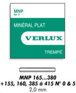 MNP VERRE MINERAL PLAT  EP  2 MM