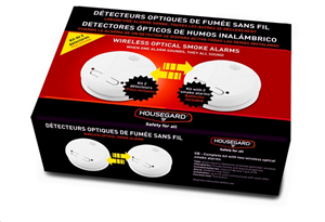 KIT de  2  DETECTEURS   de Fumées Housgard KD101LF