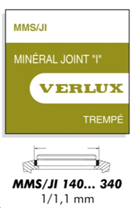 MMS/JI  VERRE PLAT  MINERAL STANDARD AVEC JOINT