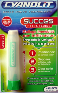 COLLE CYANOLIT Liquide 2 g  / 1 sec