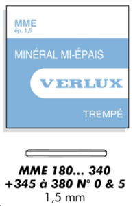MME VERRE MINERAL  PLAT   EPAIS  1.5 MM