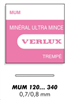 MUM VERRE MINERAL ULTRA MINCE EP 0.8 MM